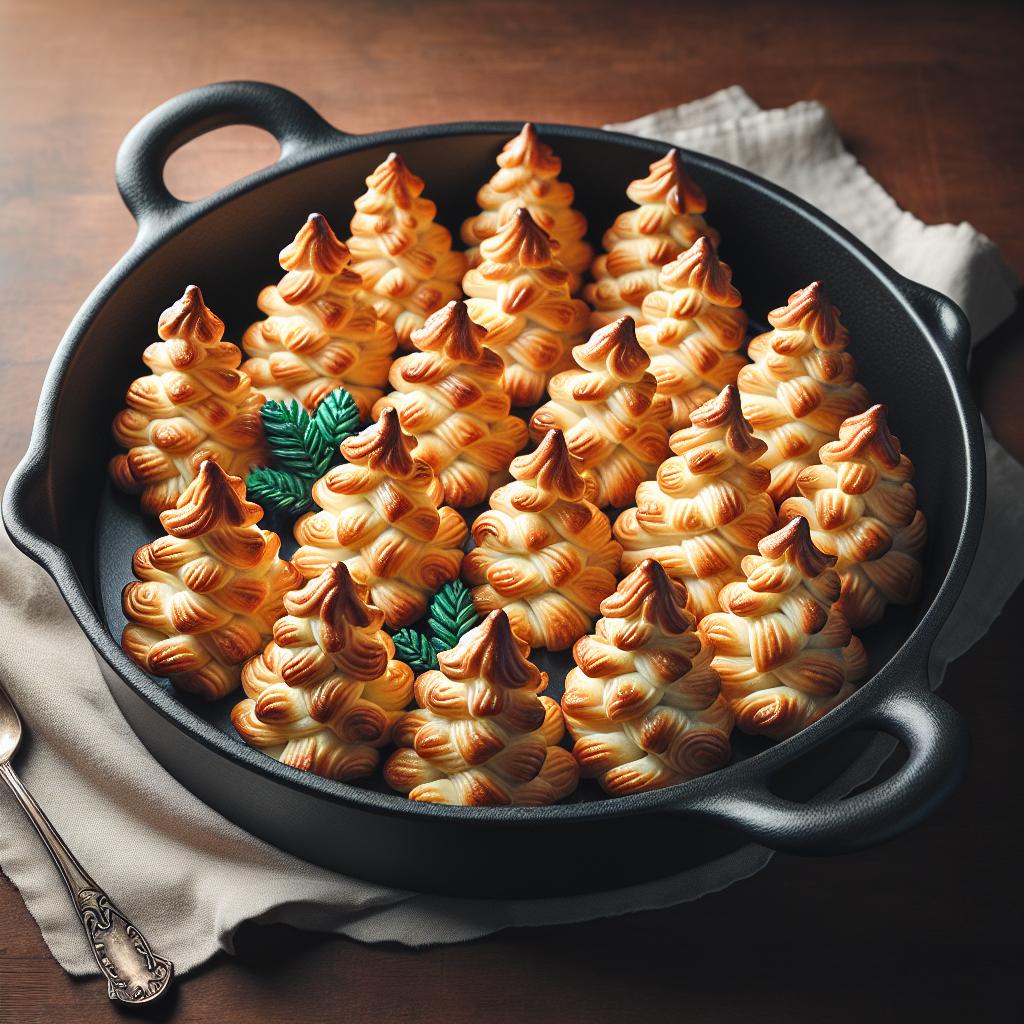 Puff Pastry Trees