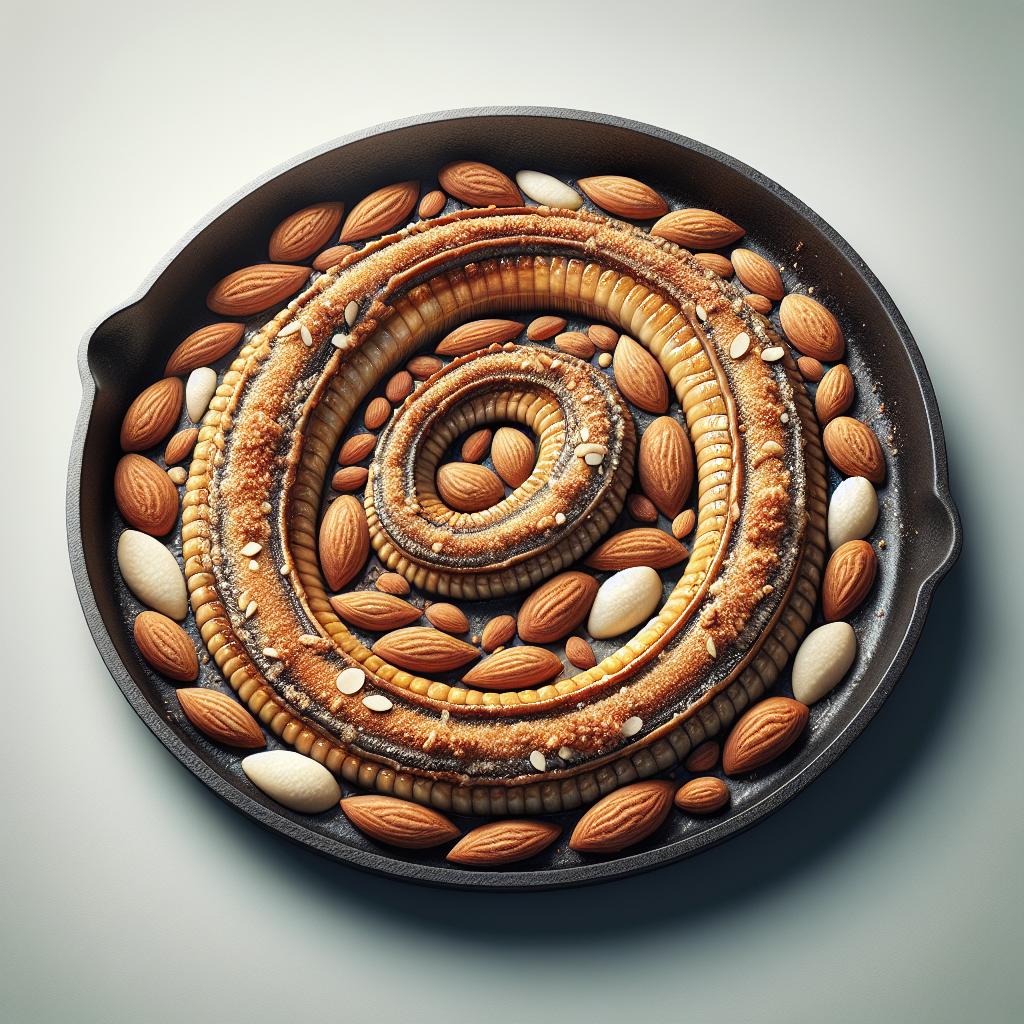 Eel in Almond Crust