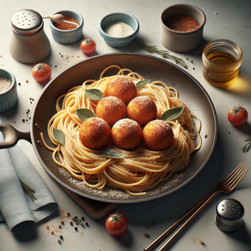 Spaghetti Arancini