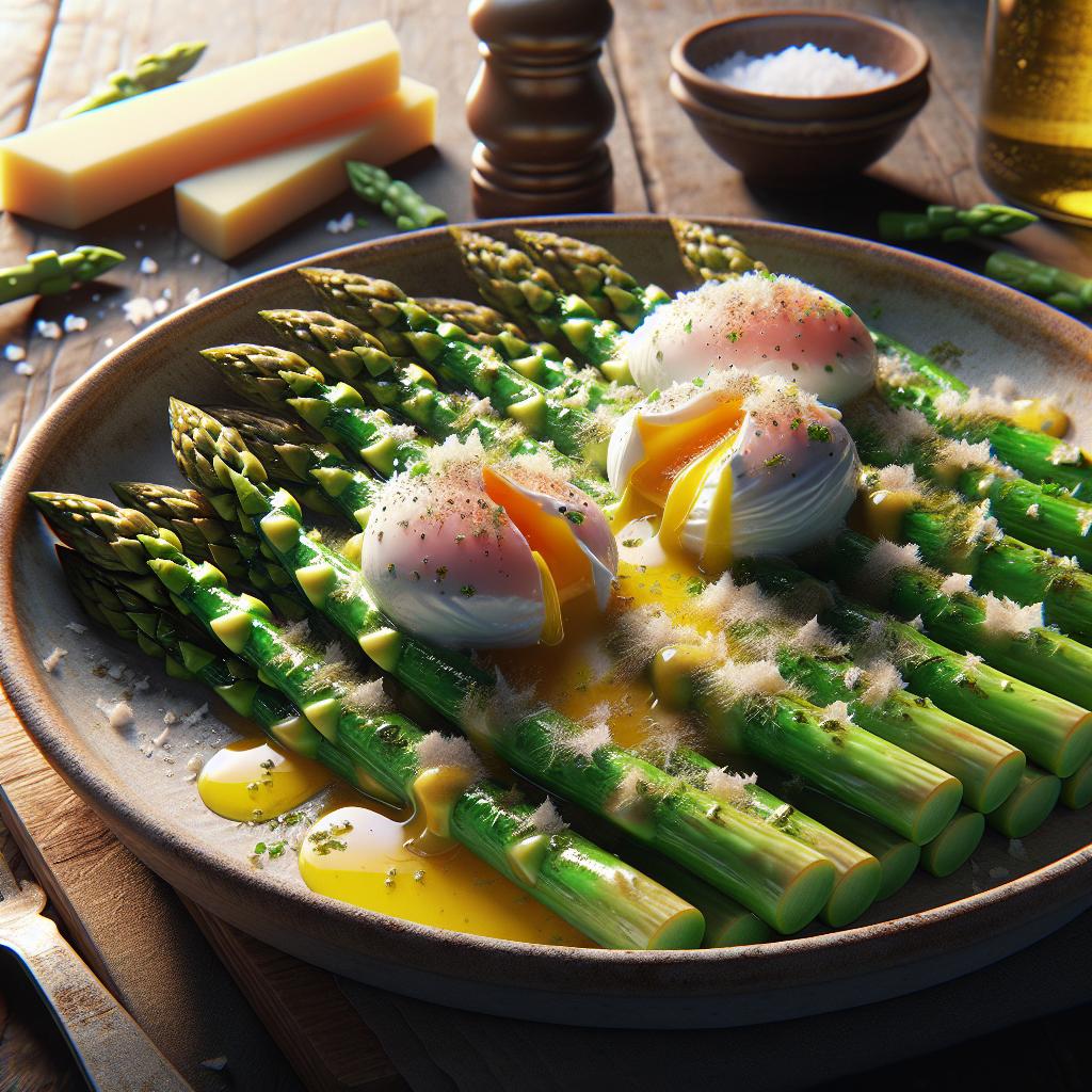 Asparagus Milanese Style