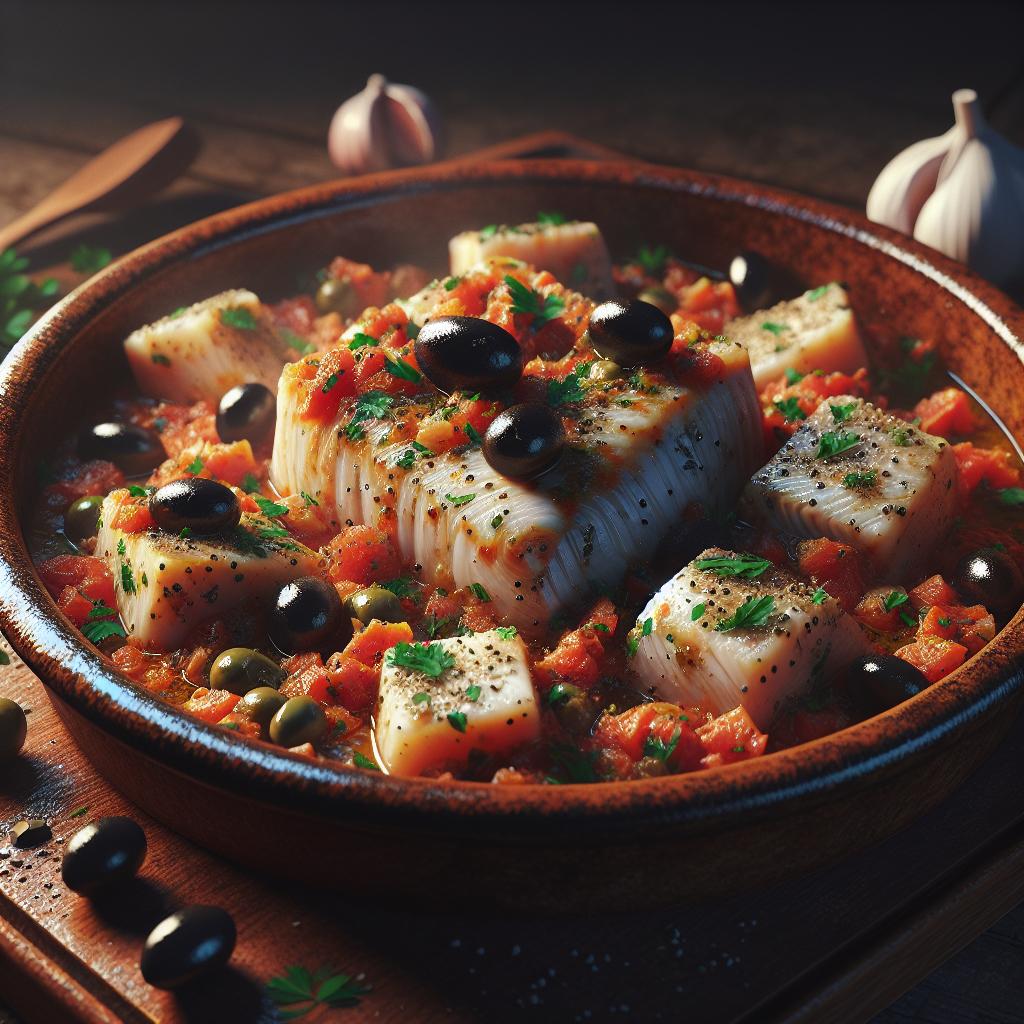 Livornese-style Cod