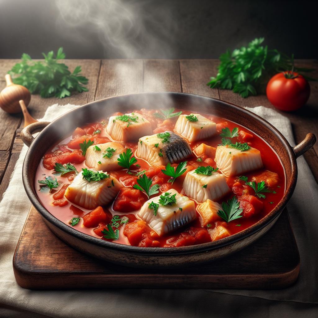 Stewed Salt Cod