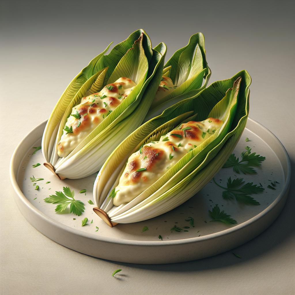 Endive Cheese Boats