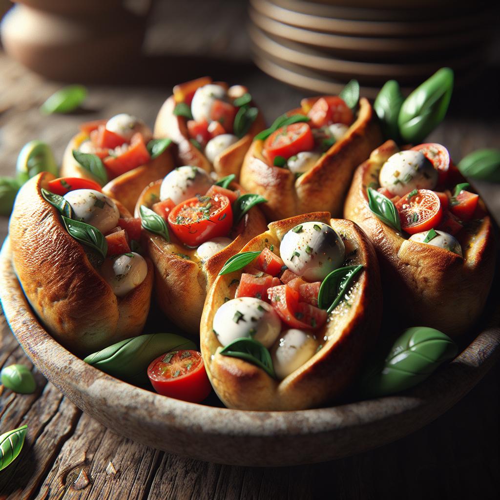 Stuffed Bread Boats