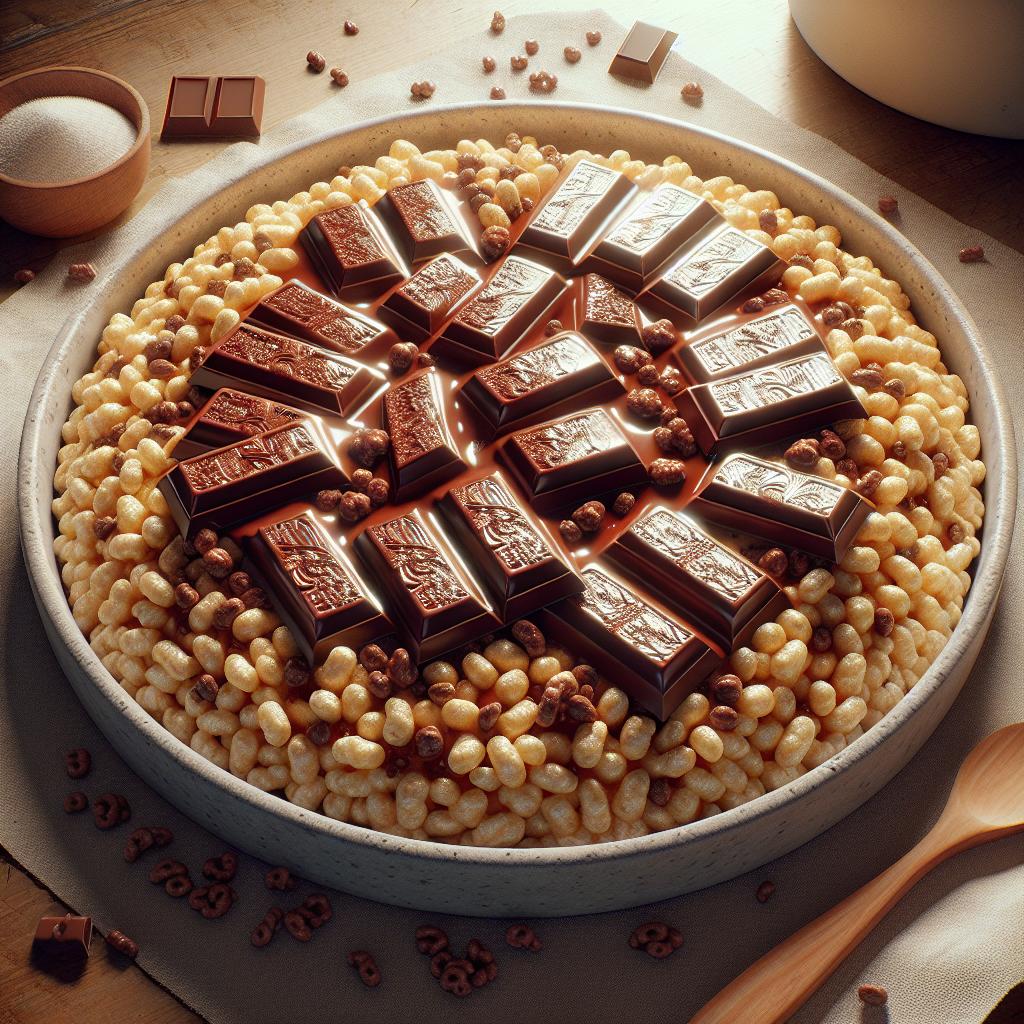 Puffed Rice and Chocolate Bars