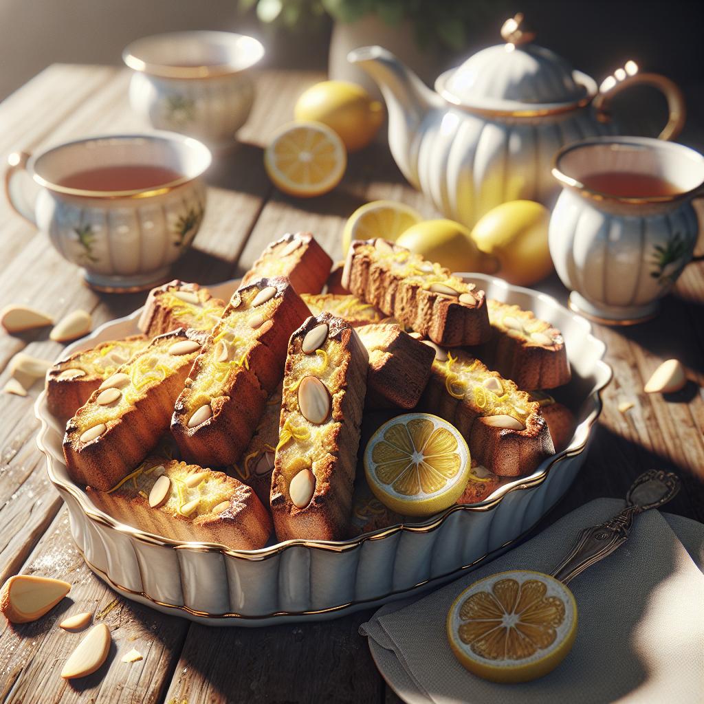 Almond and Lemon Cookies