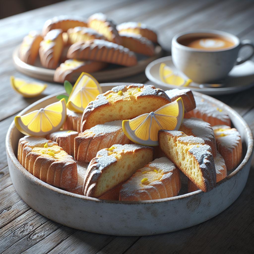 Soft Lemon Biscuits