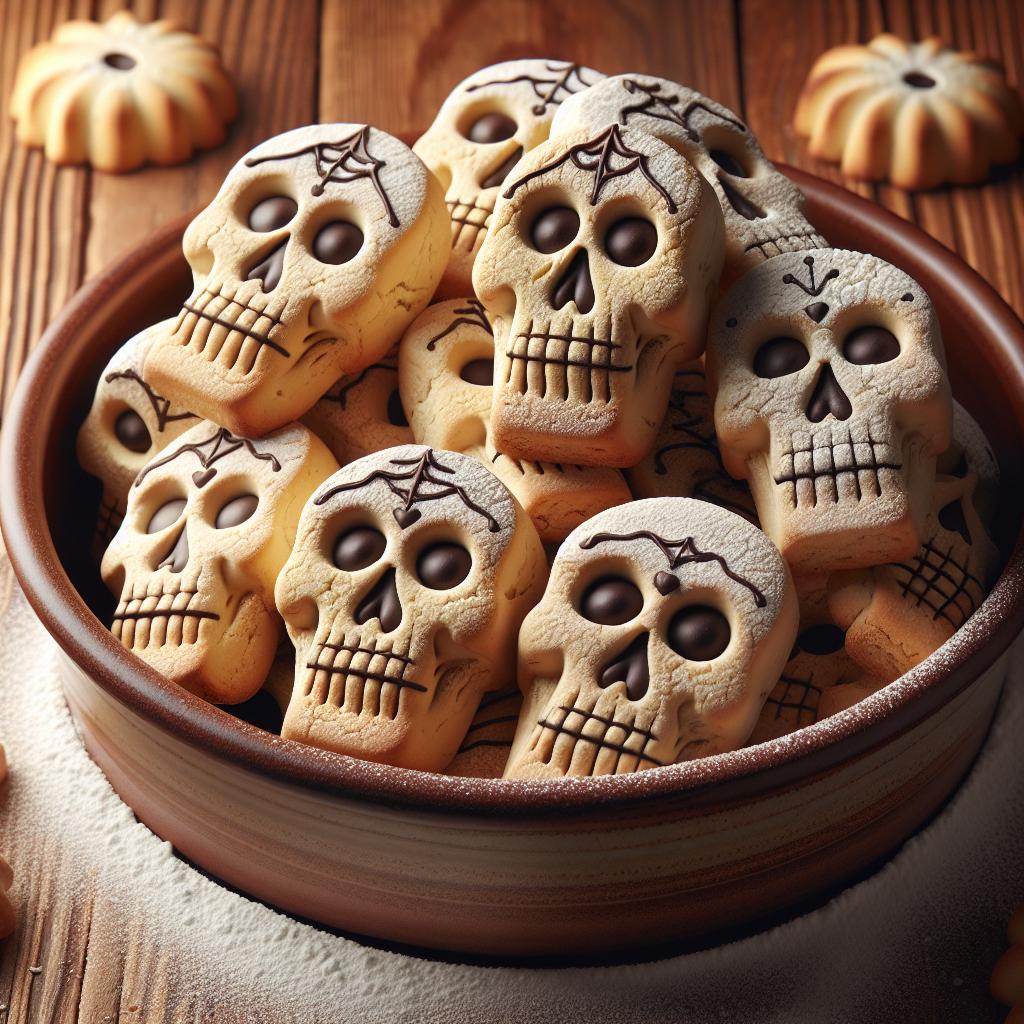Skull cookies