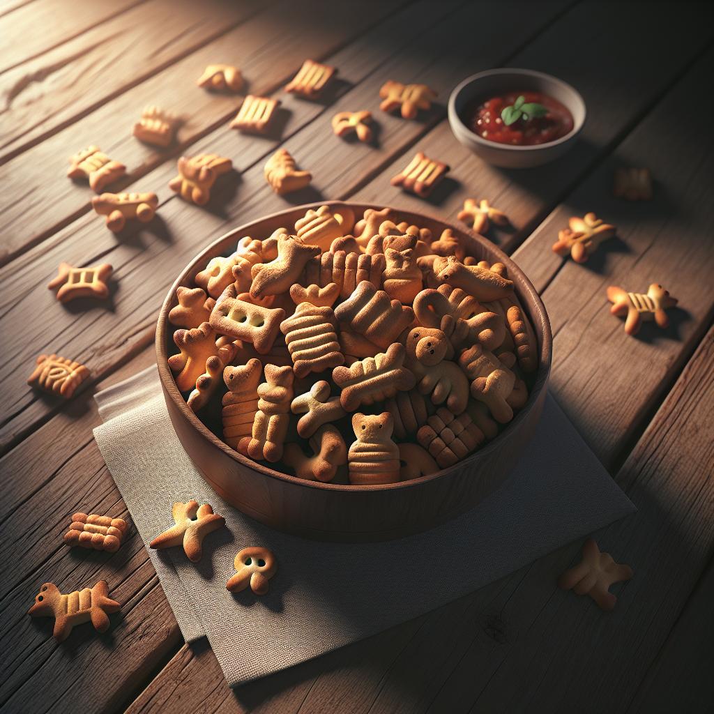 Salty Animal-Shaped Biscuits