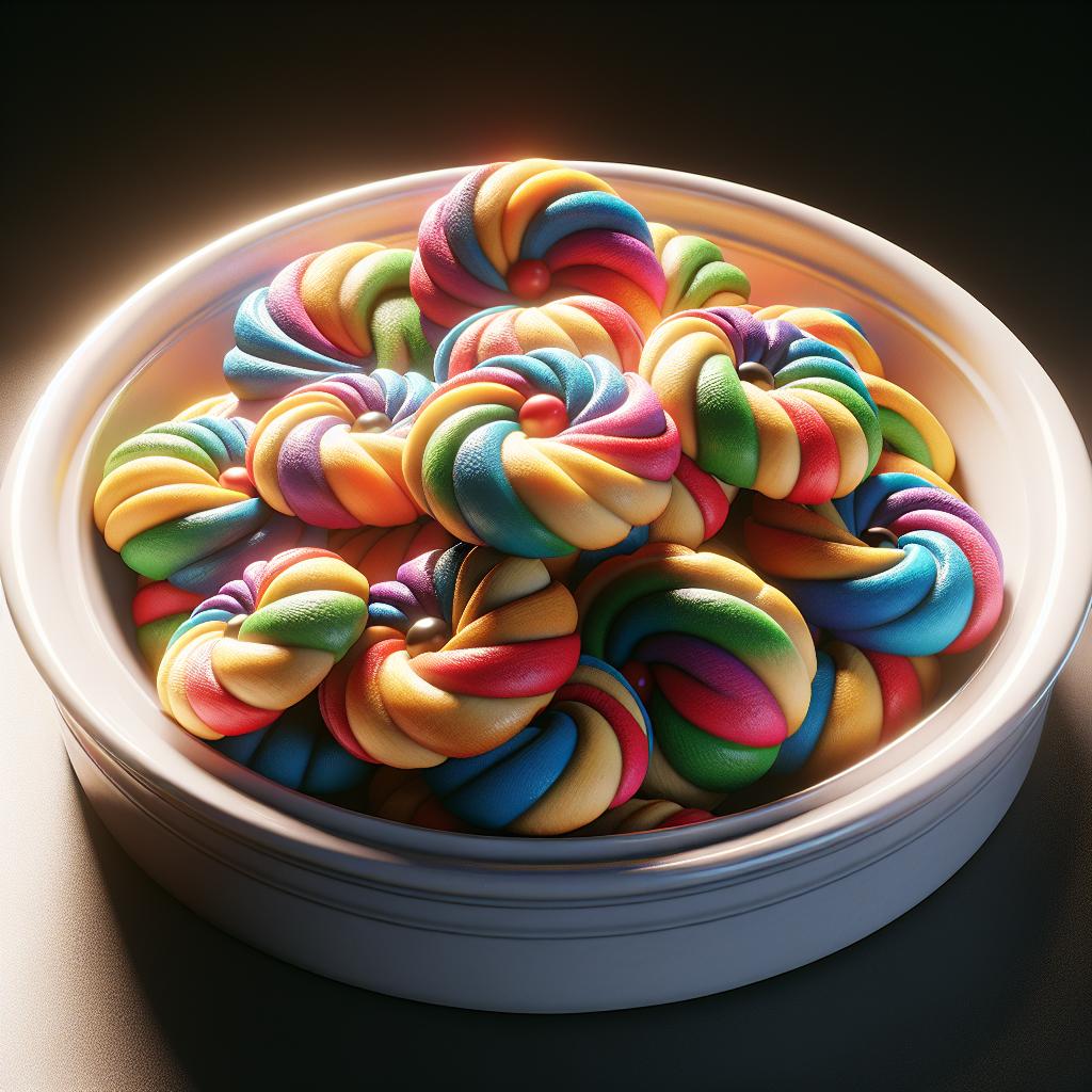 Large Two-tone Coppiette Cookies