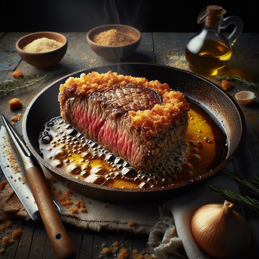 Breaded Steak