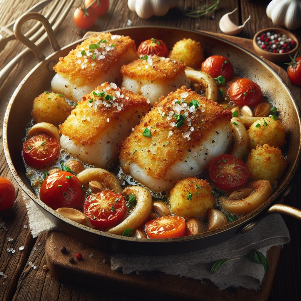 Sautéed Haddock Bites