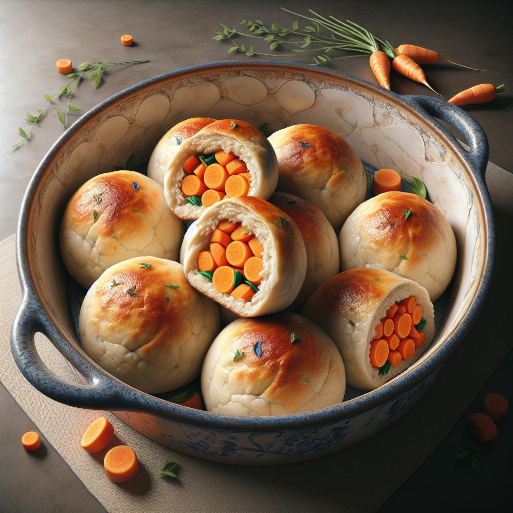 Carrot Bread Bites
