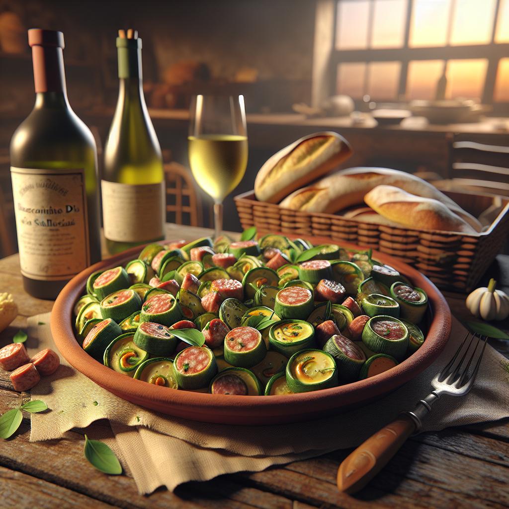 Bocconcini of Zucchini and Sausage