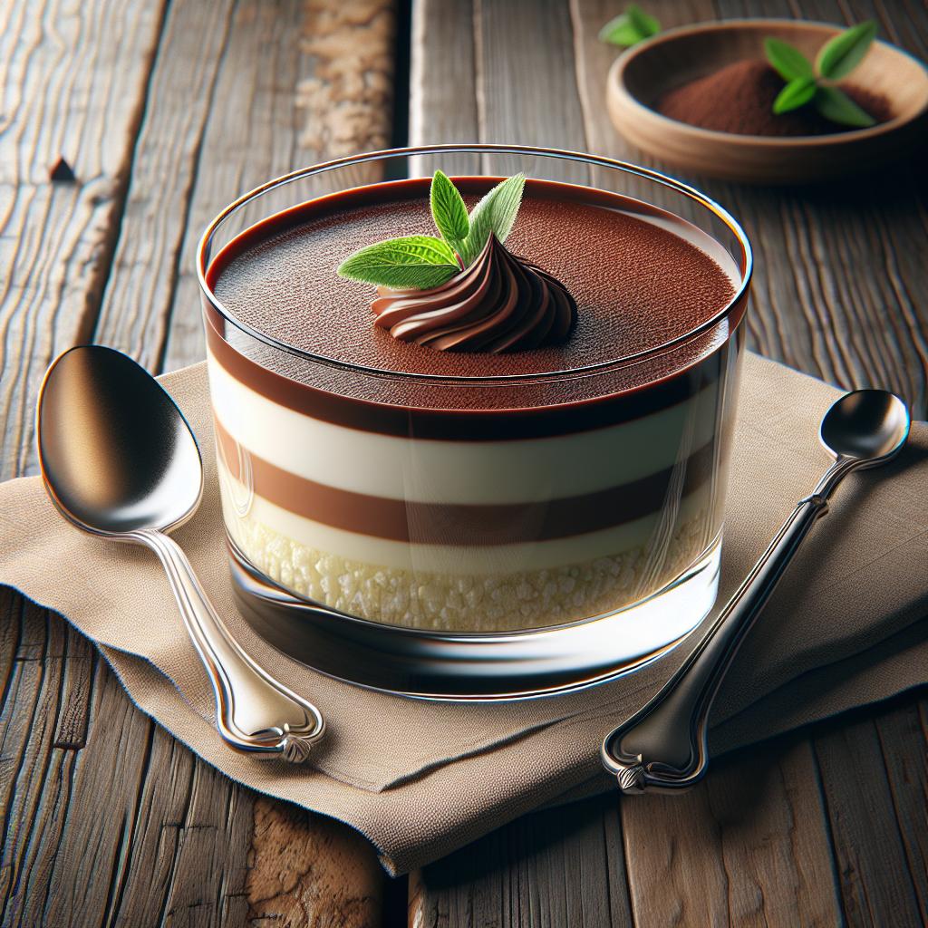 Bicolored Pudding