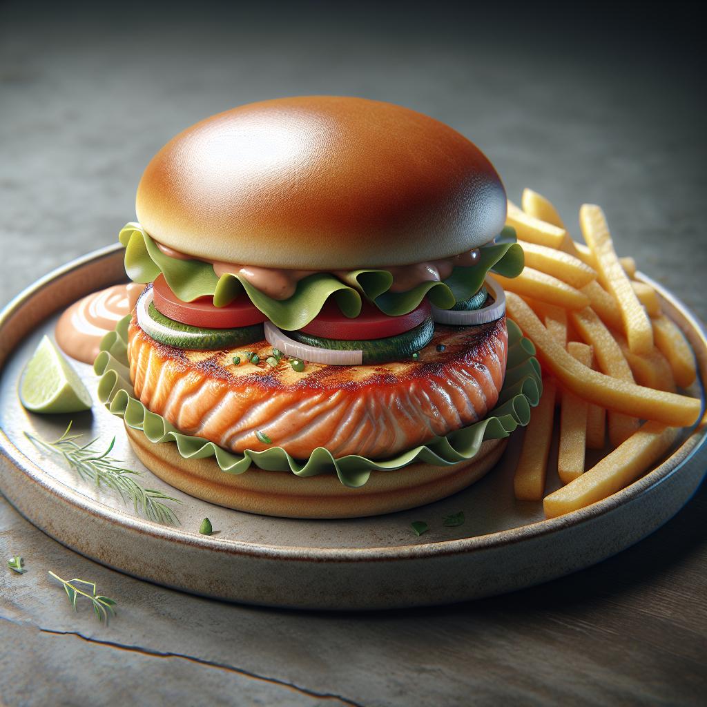 Salmon Burger
