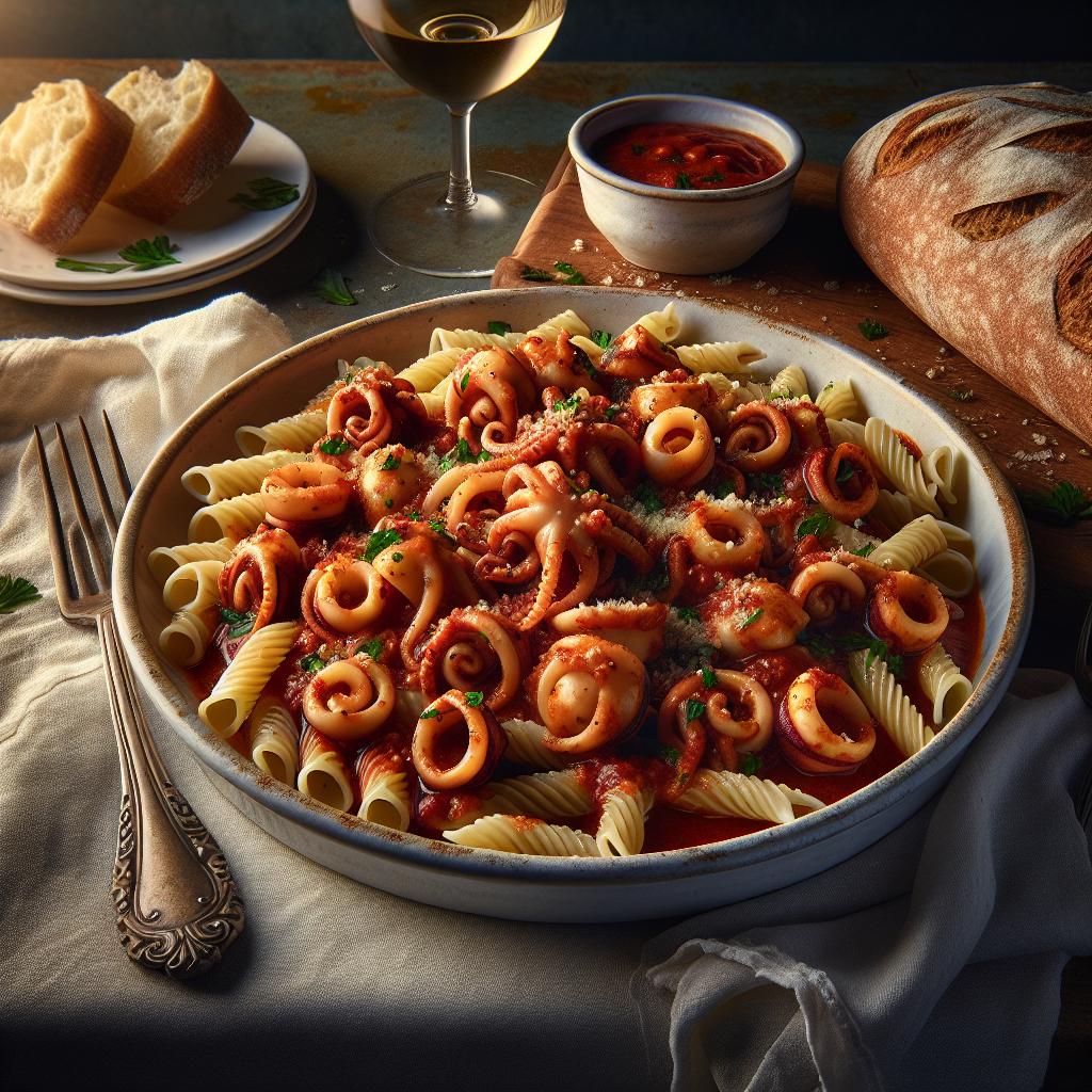 Sicilian-style calamari