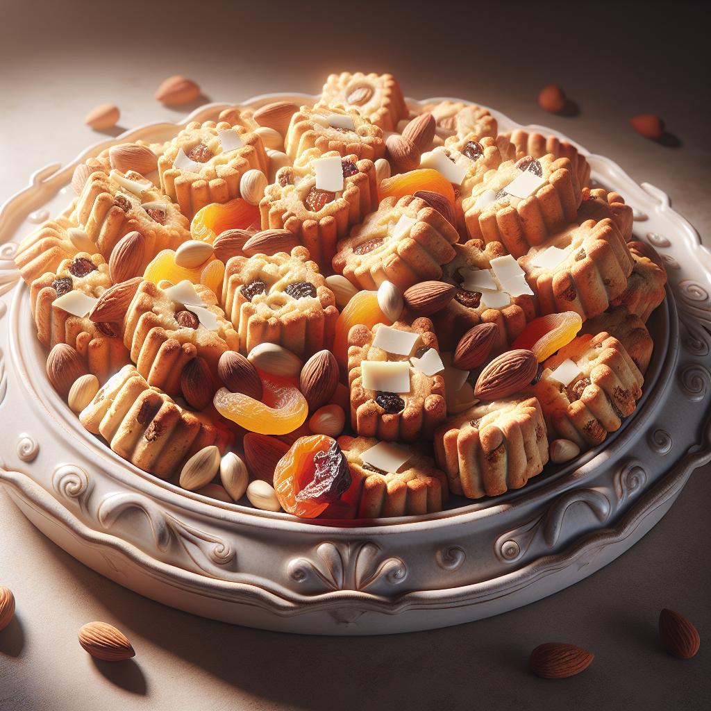Parmesan Cantucci with Dried Fruit