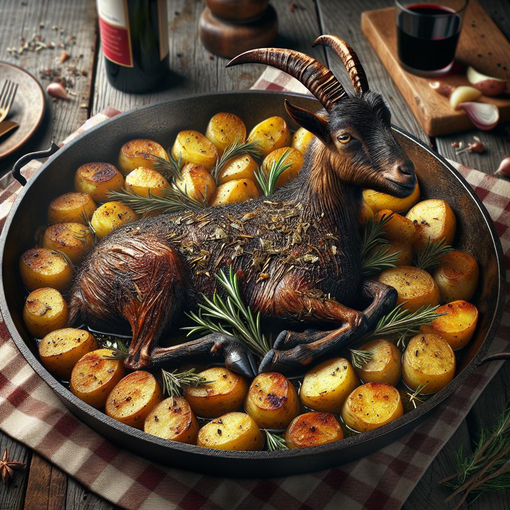 Pan-fried Kid Goat