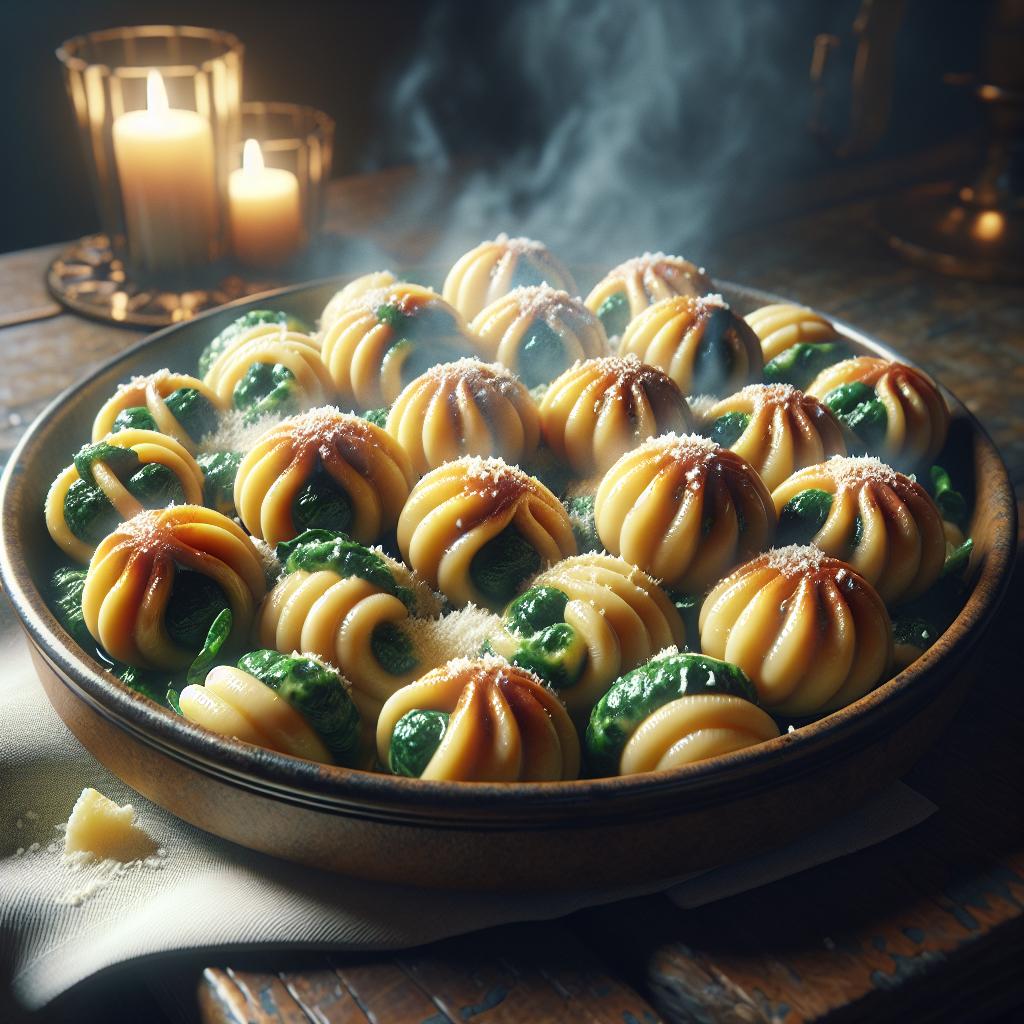 Ricotta and Spinach Candies