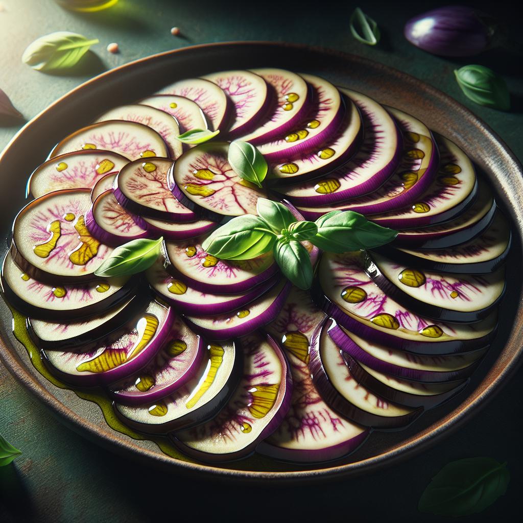 Eggplant Carpaccio