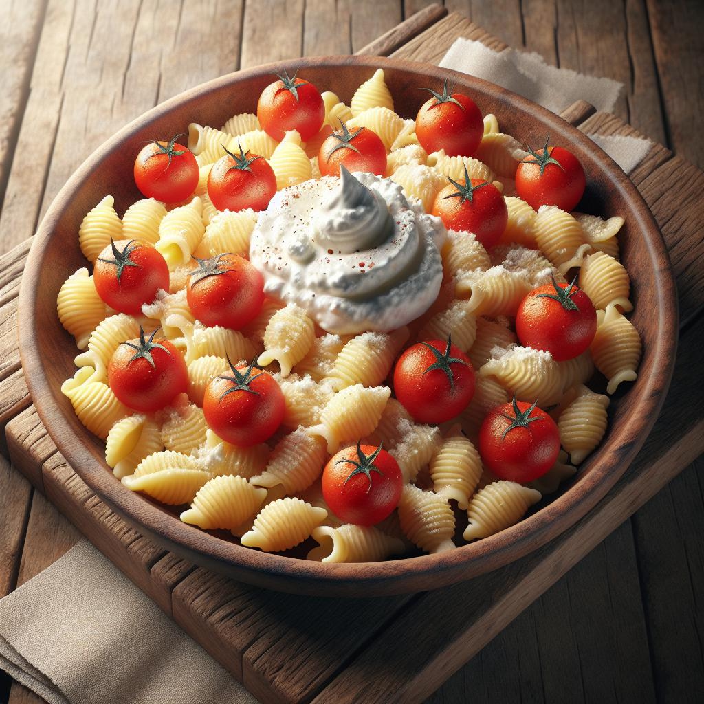 Potato Cavatelli with Cherry Tomatoes and Ricotta