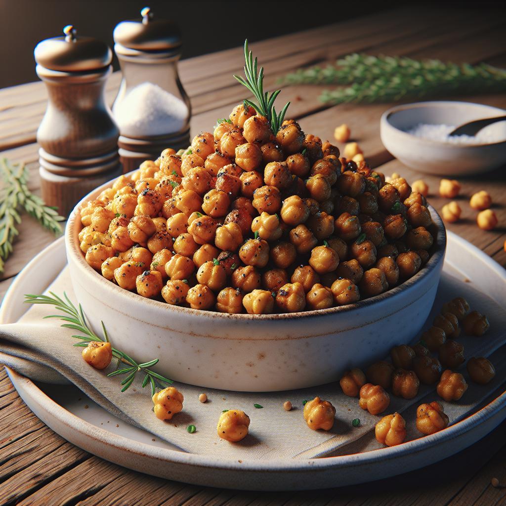 Crunchy Oven-Roasted Chickpeas