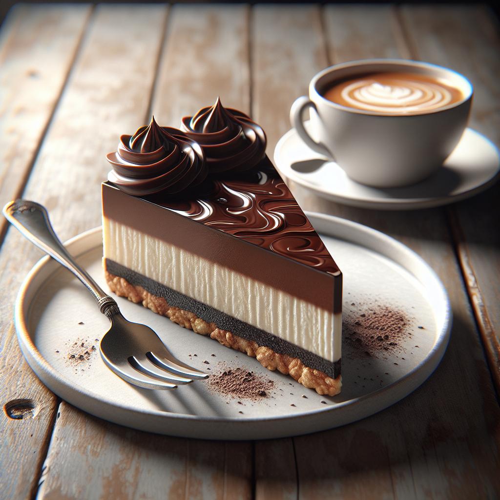 Baked Chocolate Cheesecake