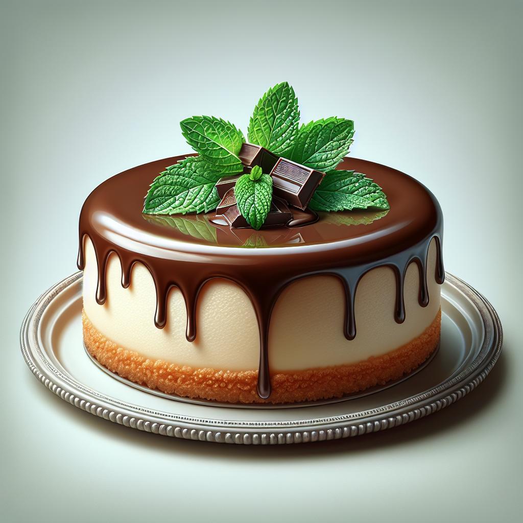 Mint Chocolate Cheesecake