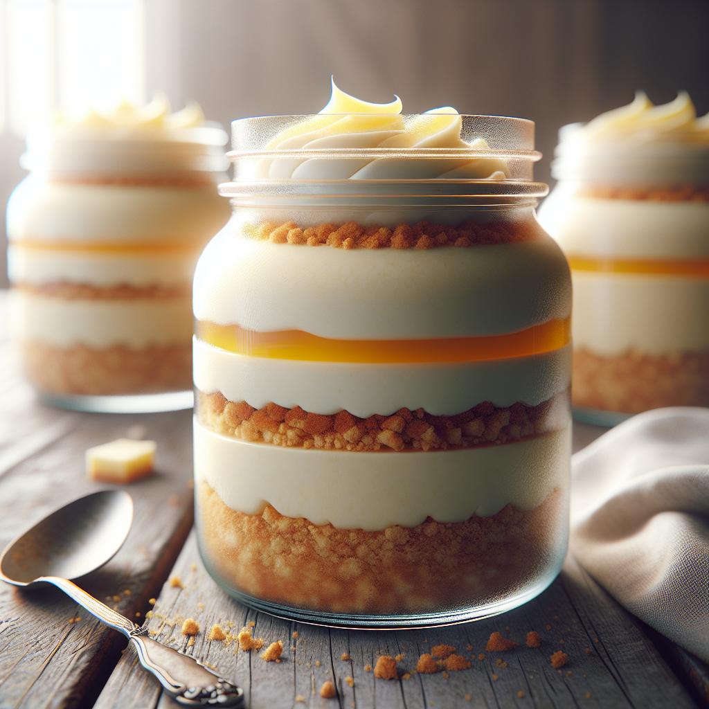 Cheesecake in a jar