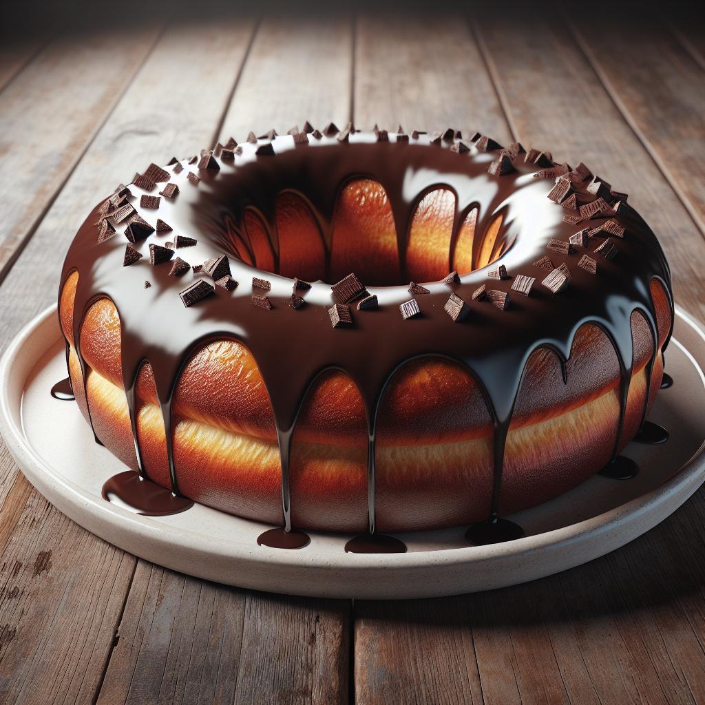 Brandy and Chocolate Donut
