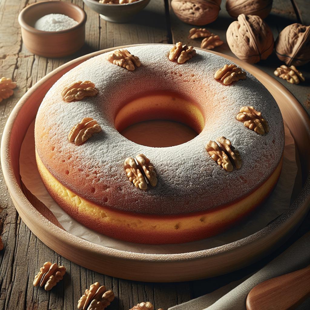 Walnut Bundt Cake