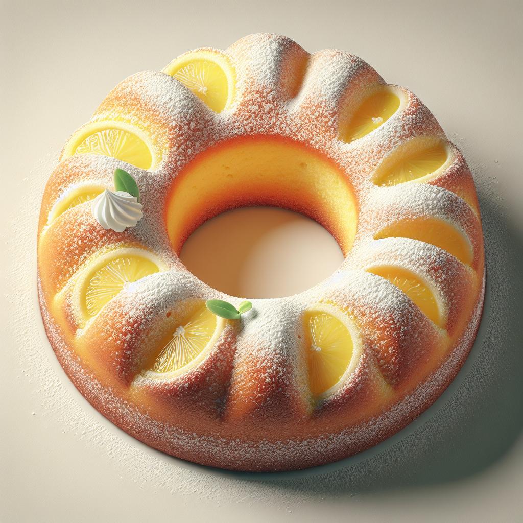 Ricotta and Lemon Donut