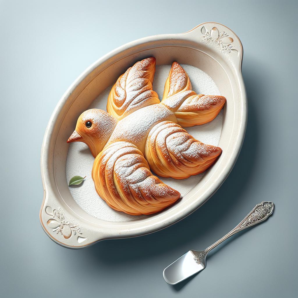 Puff pastry "colombine"