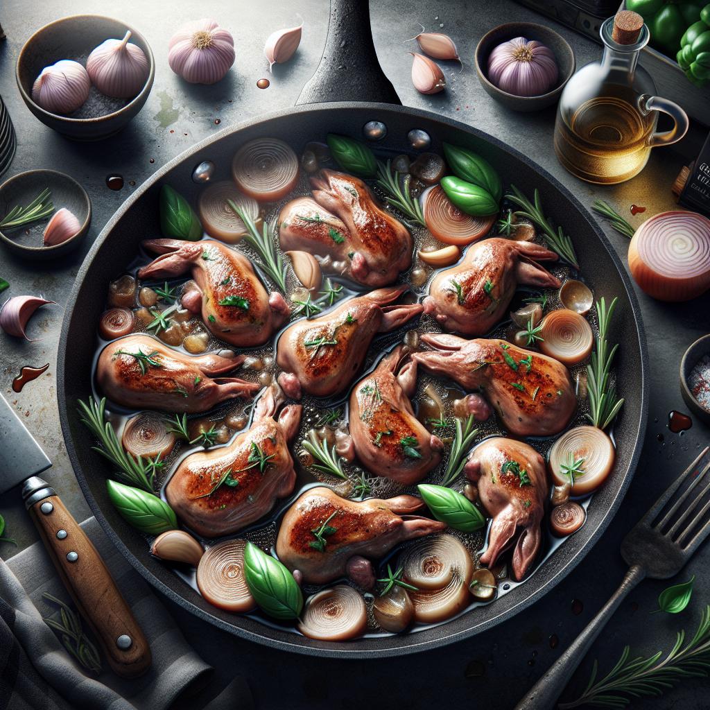 Pan-fried Rabbit