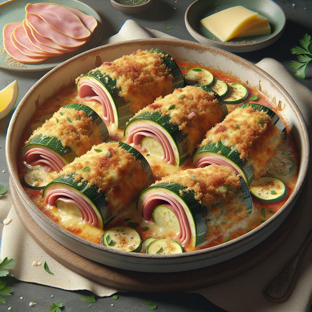 Zucchini Cordon Bleu