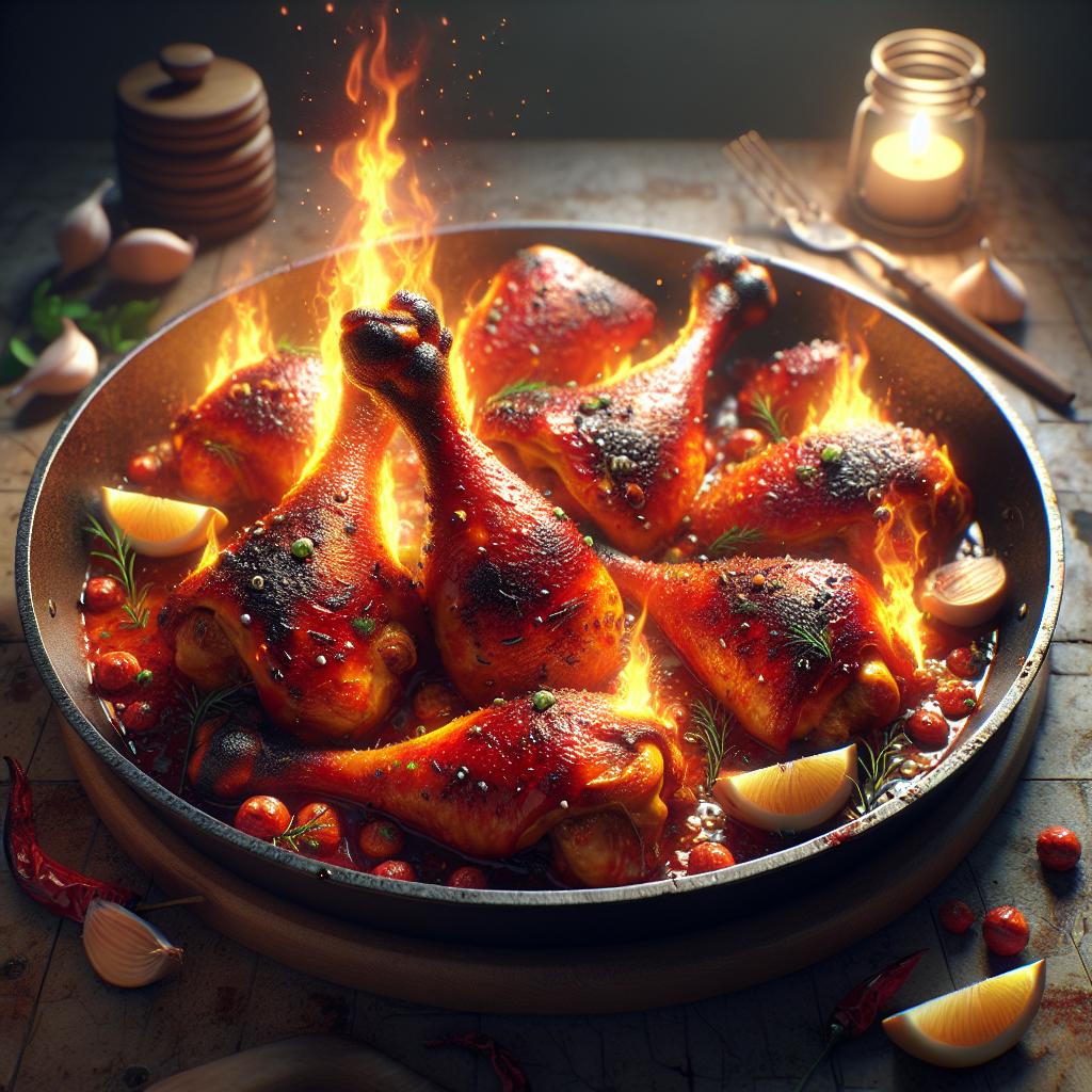 Fiery Chicken Thighs