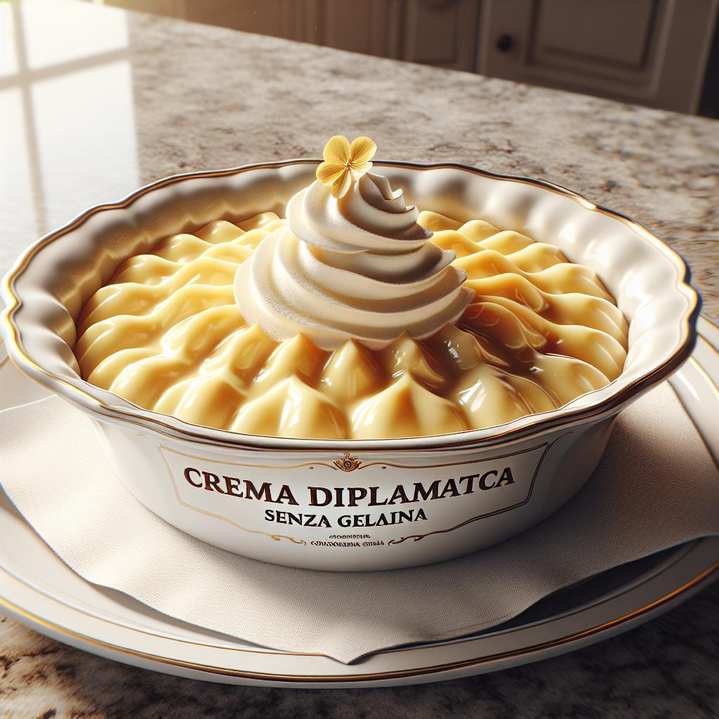 Gelatin-Free Diplomatic Cream