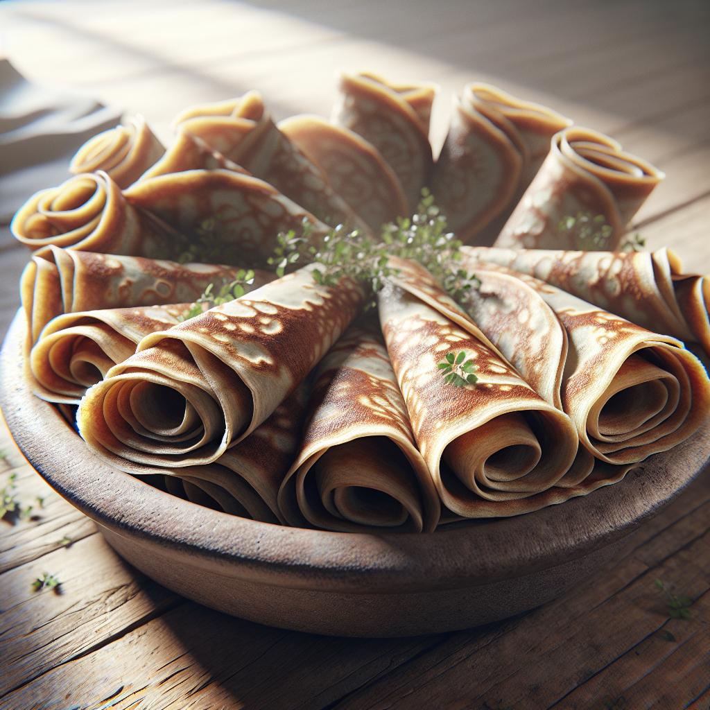 Whole Grain Crepes