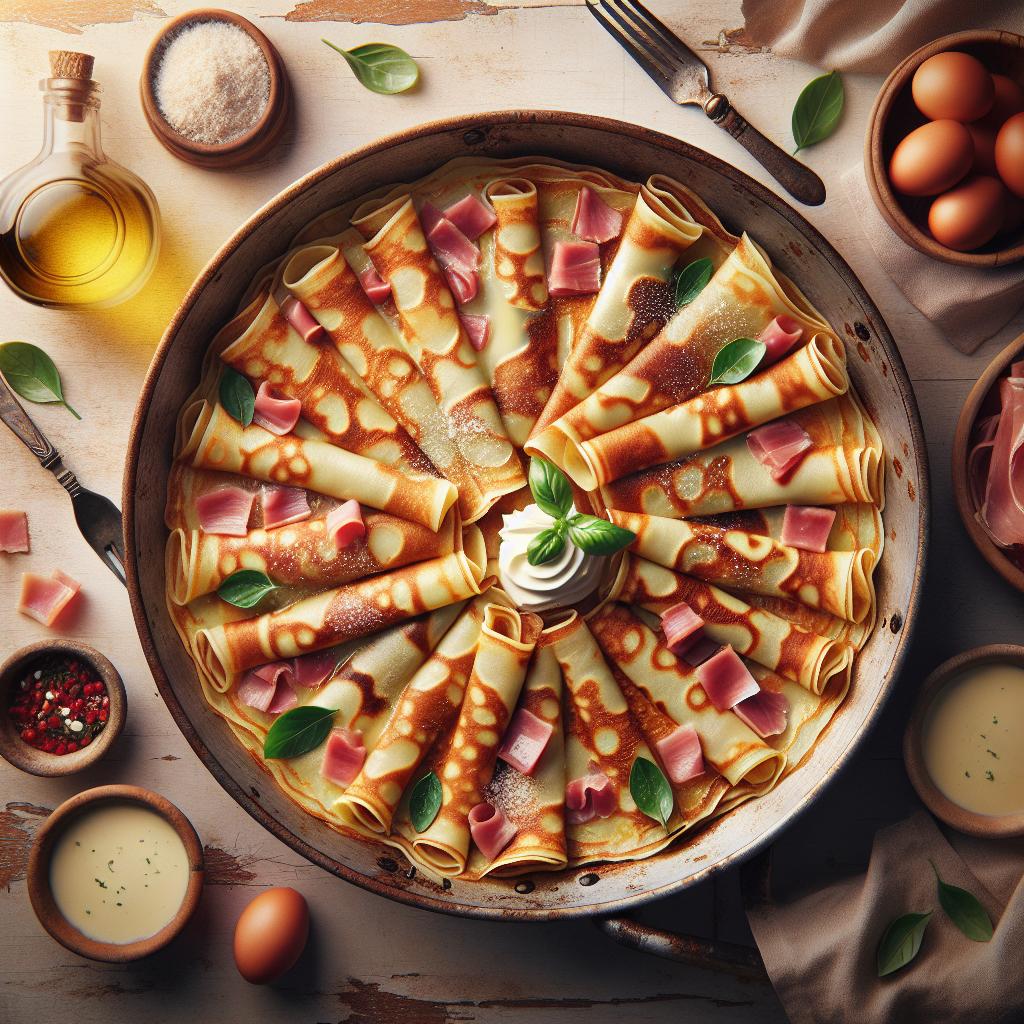 Crespelle al prosciutto