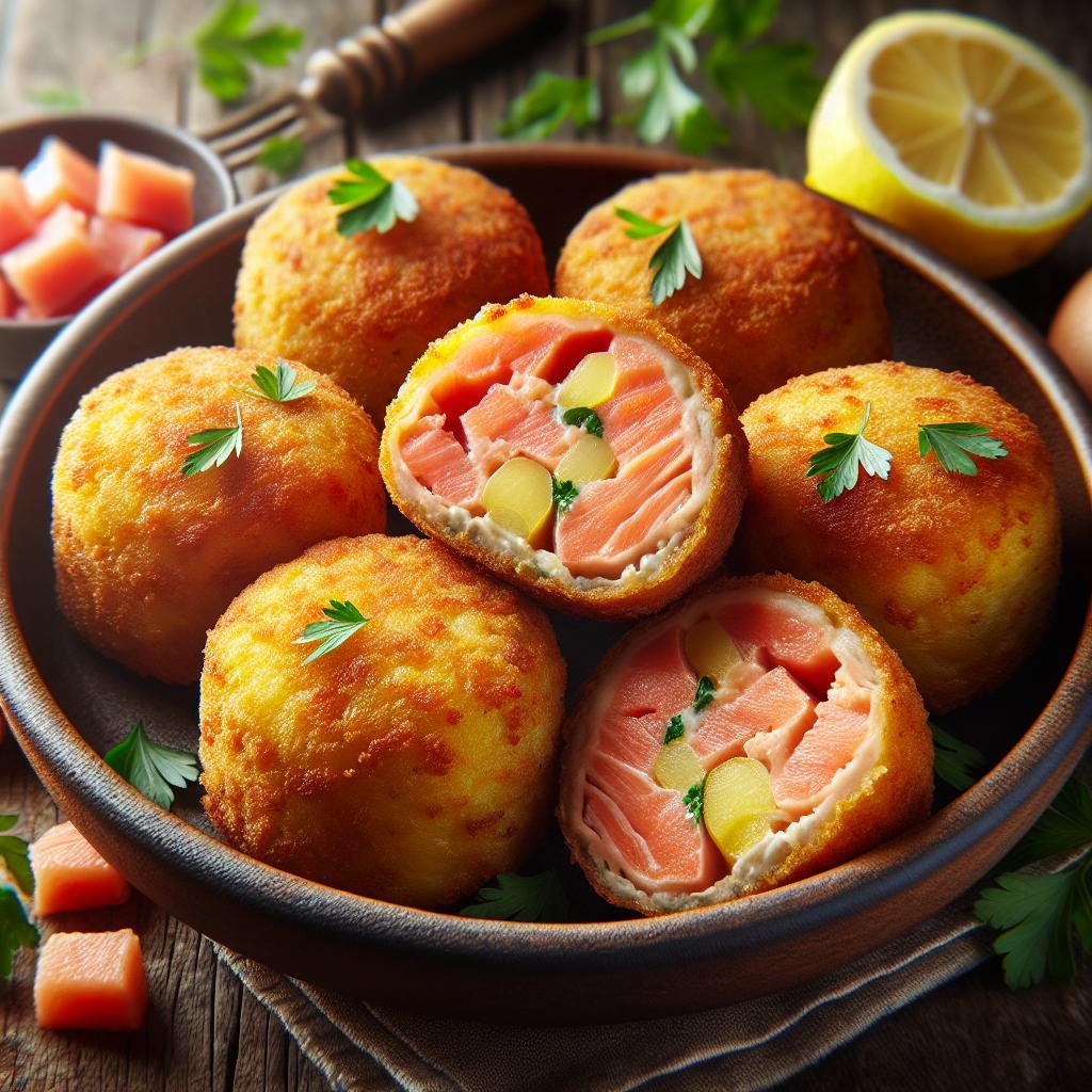 Salmon and Potato Croquettes