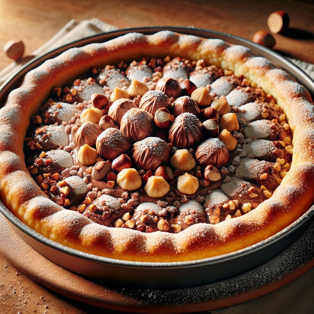Chocolate and Hazelnut Tart