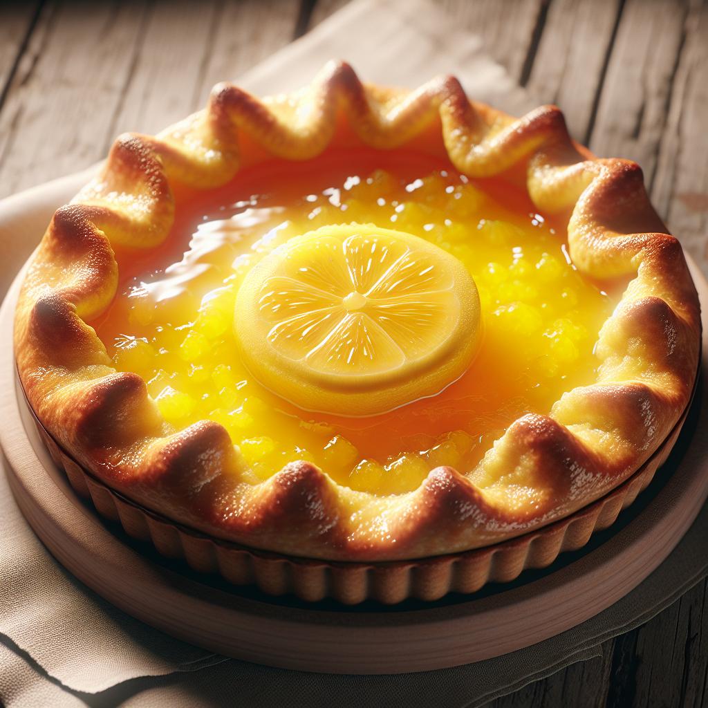 Tart with Lemon Curd