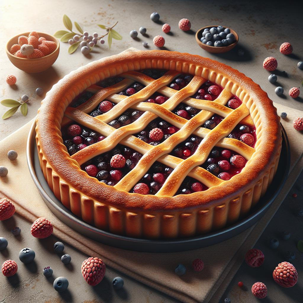 Tart with Berry Jam
