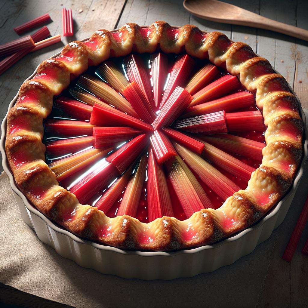Rhubarb Tart