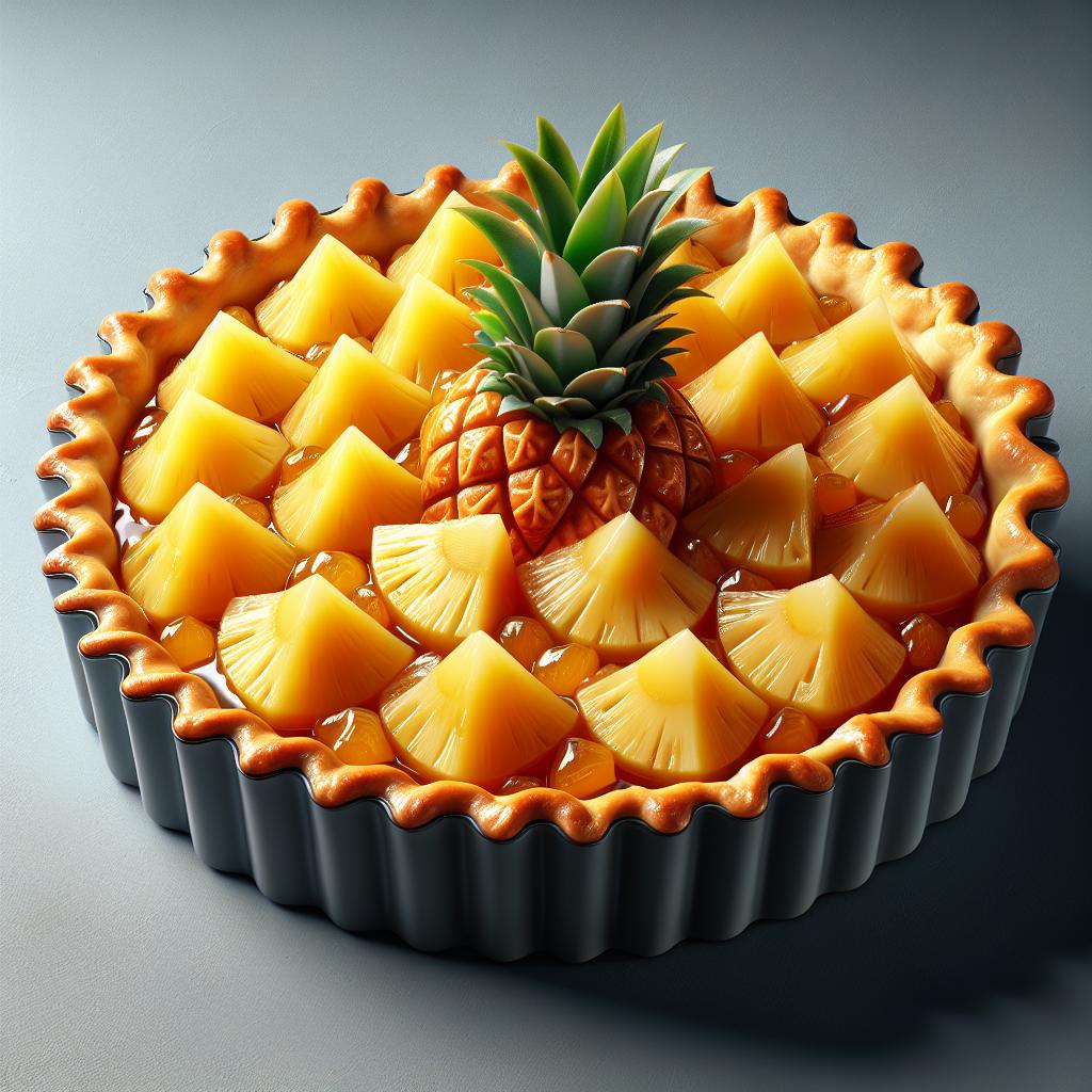 Cold Pineapple Tart