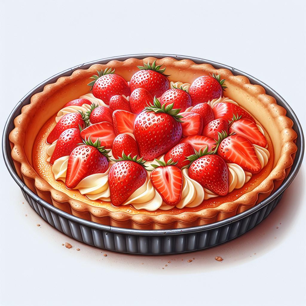 Strawberry Chilled Tart