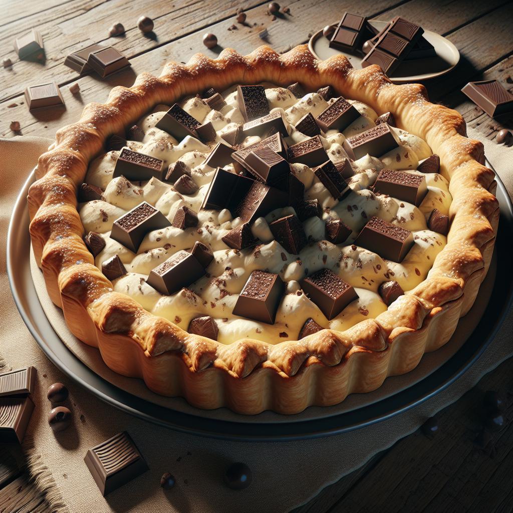 Easter Ricotta and Chocolate Tart