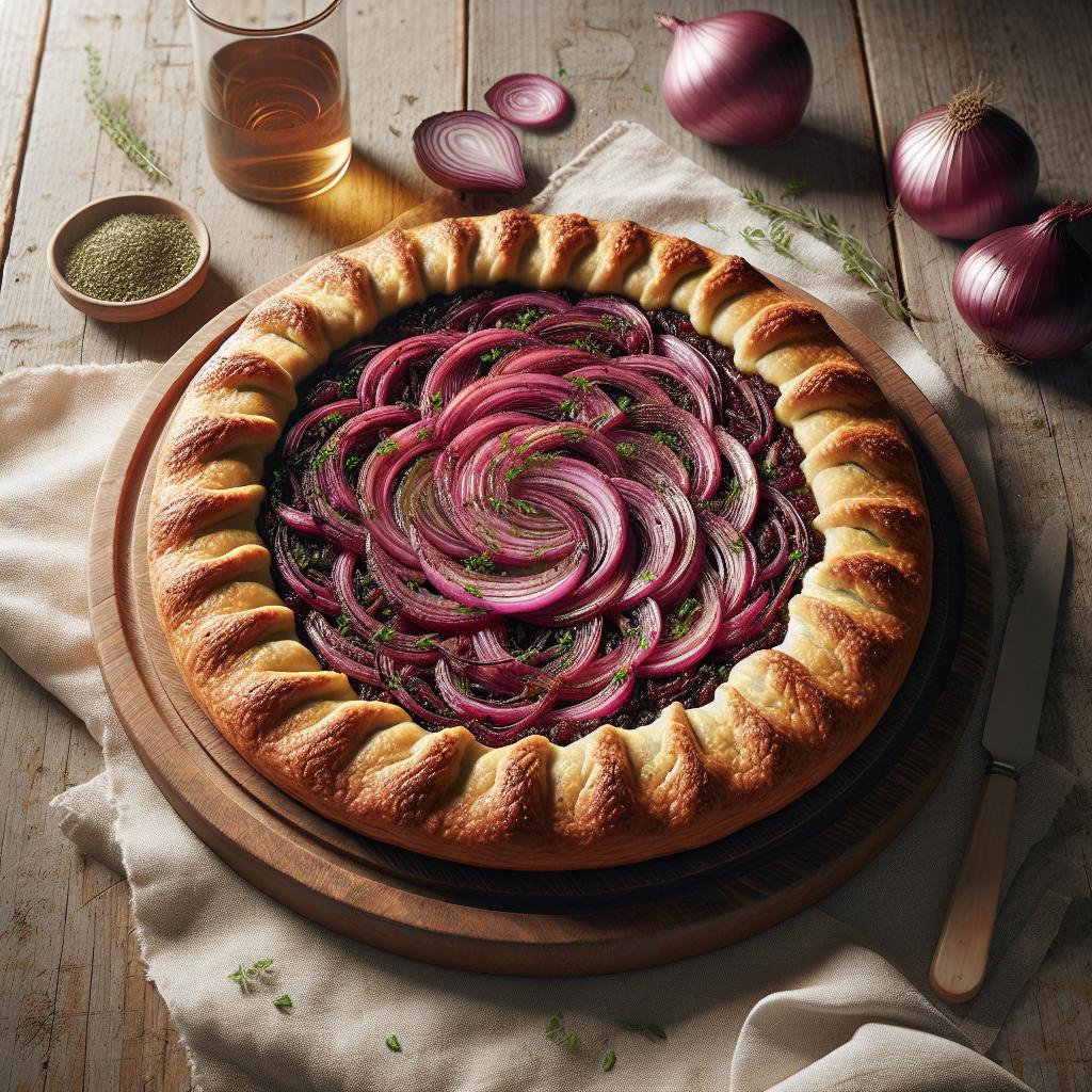 Savory Red Onion Tart