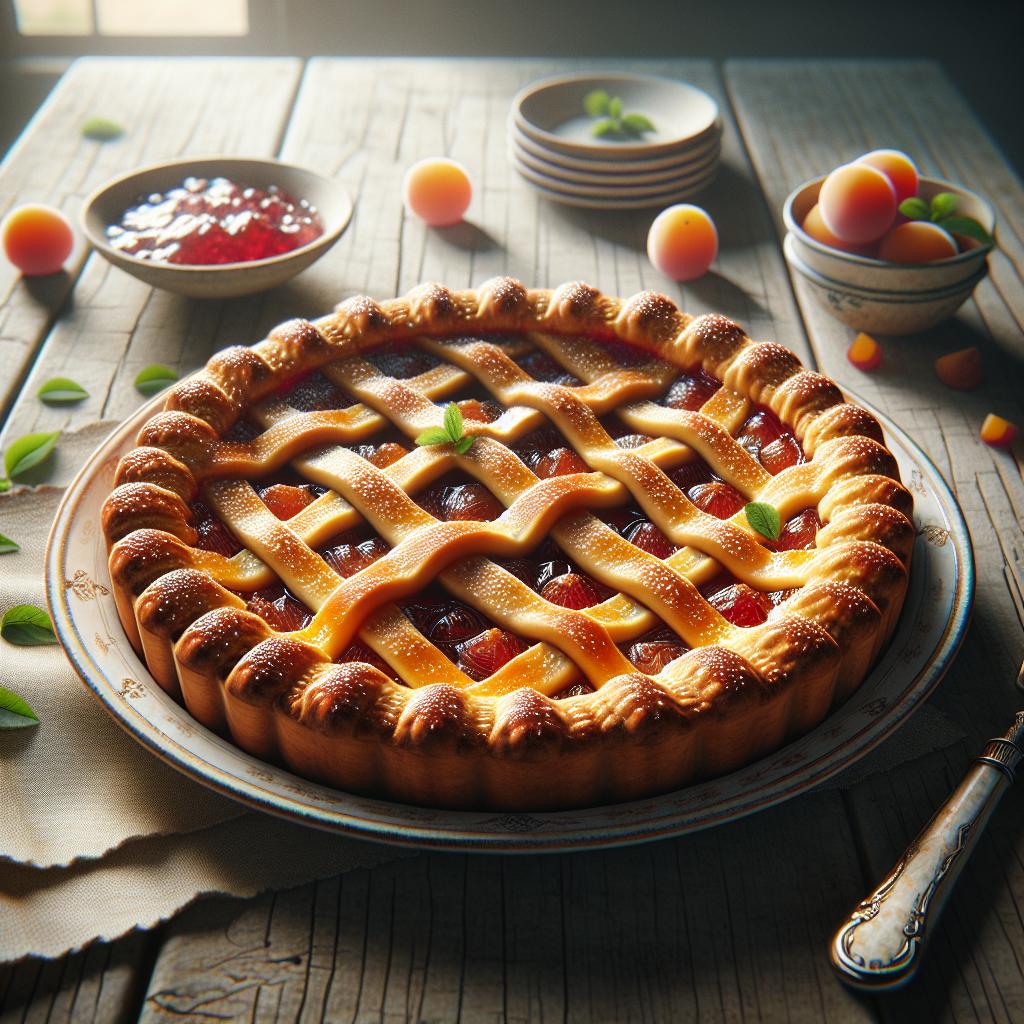 Tart without butter and eggs